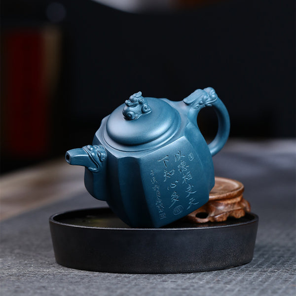 Purple Sand Mild Luxury Retro Teapot