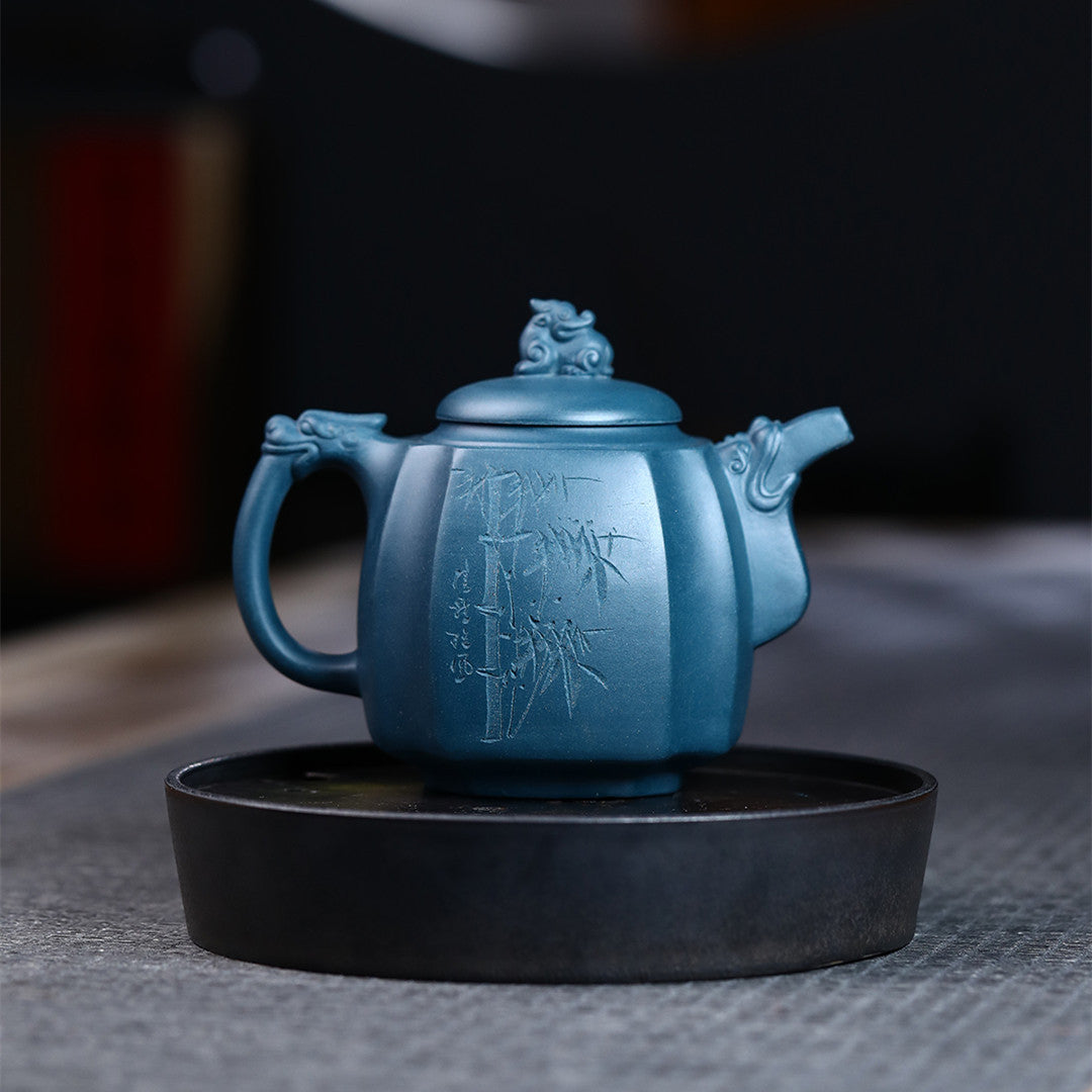 Purple Sand Mild Luxury Retro Teapot