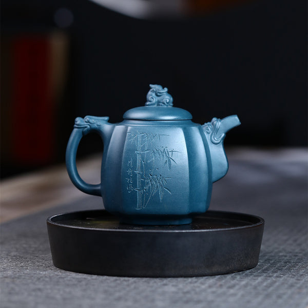 Purple Sand Mild Luxury Retro Teapot