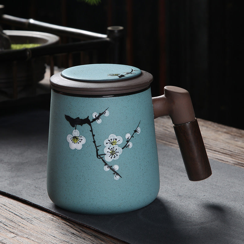 Yixing Zisha Teapot with Hand-painted Patterns – Yixingteaart
