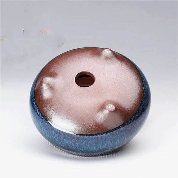 Yixing Handmade Succulents In Purple Sand Flowerpot