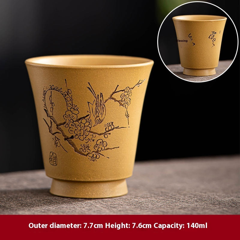 Painted Sip - of - Luxury Personal Cup