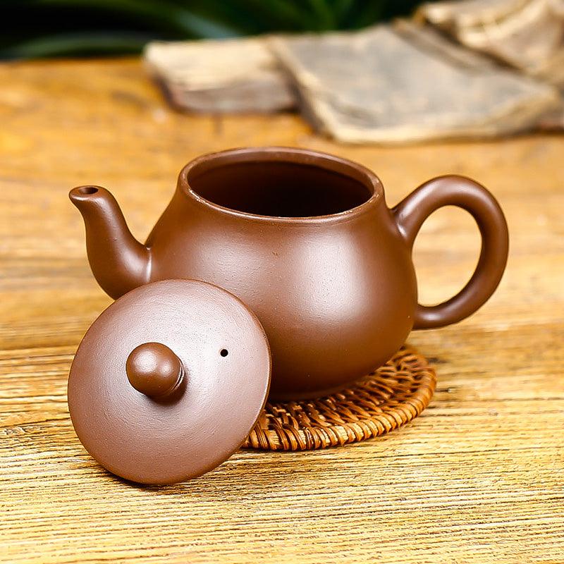 Chinese Red Clay Teapot - Jolly Belly | 180ml - Yixing Art Tea