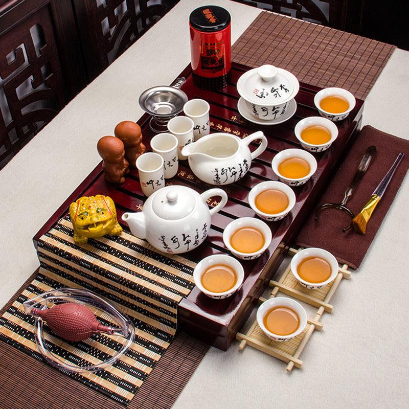 Manly Tea Set Comprehensive 20-in-1 Purple Clay Tea Set - Elevate Your Tea Experience ...